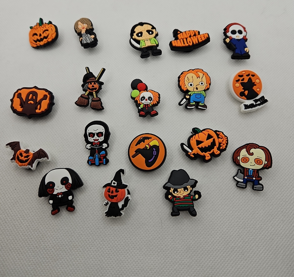 Halloween Shoe Charms Set Of 18